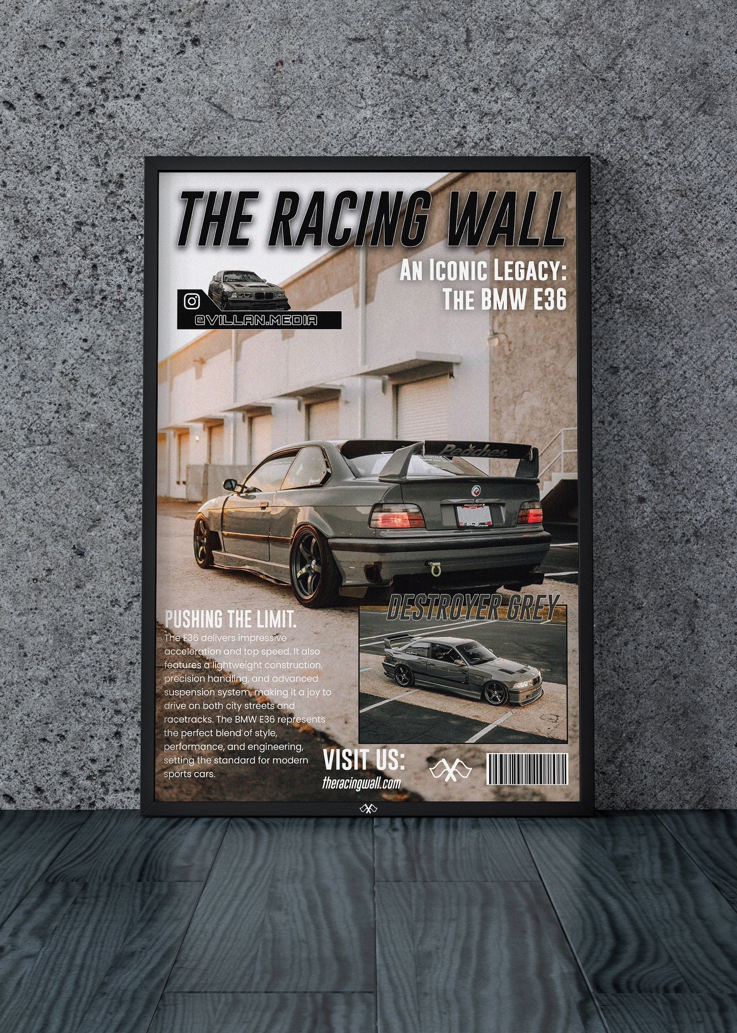 Villan Media E36 Magazine Cover Poster (12x18)