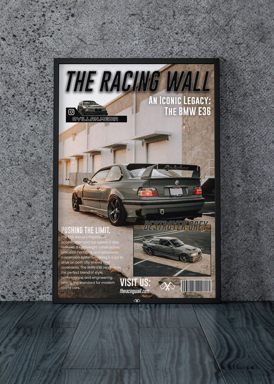 Villan Media E36 Magazine Cover Poster (12x18)