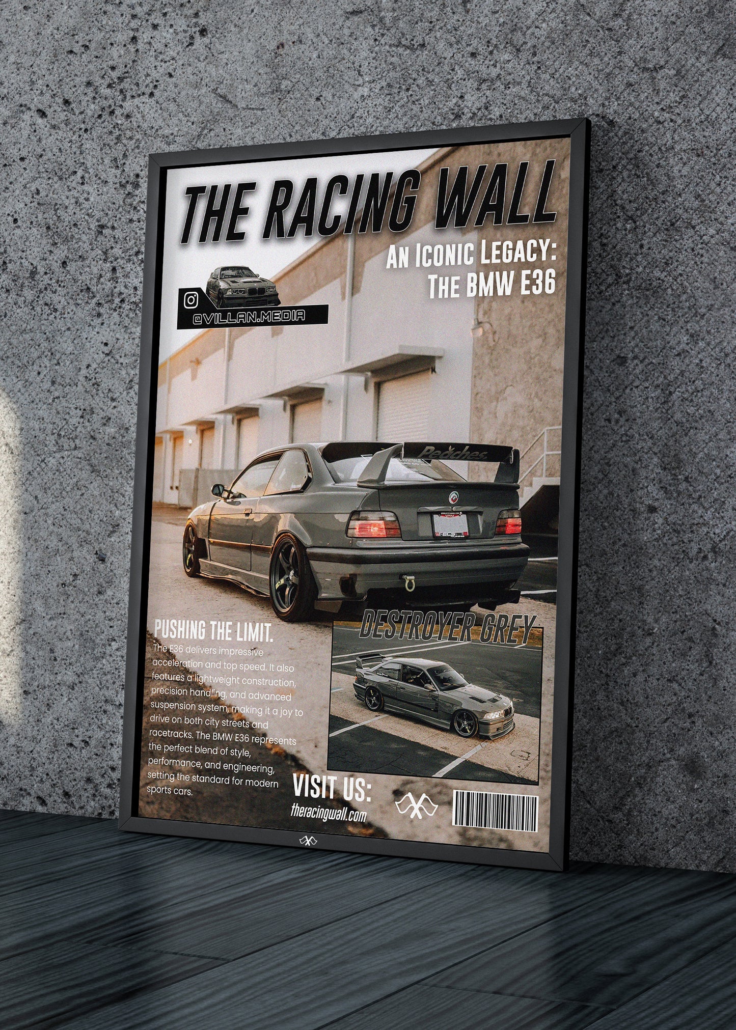 Villan Media E36 Magazine Cover Poster (12x18)